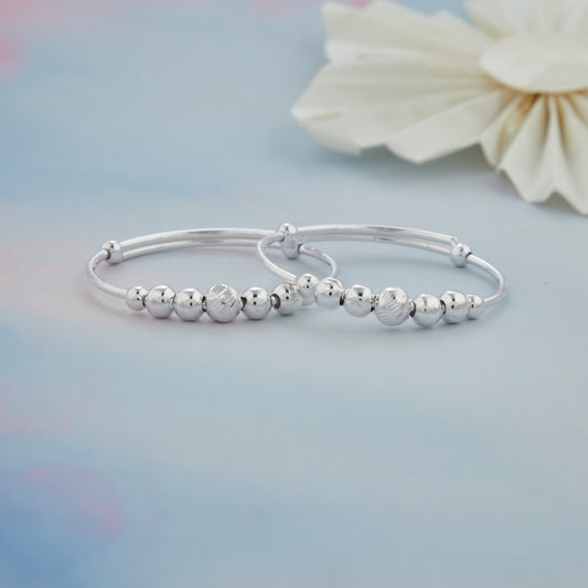 Nakshi Ball Baby Kadli Silver