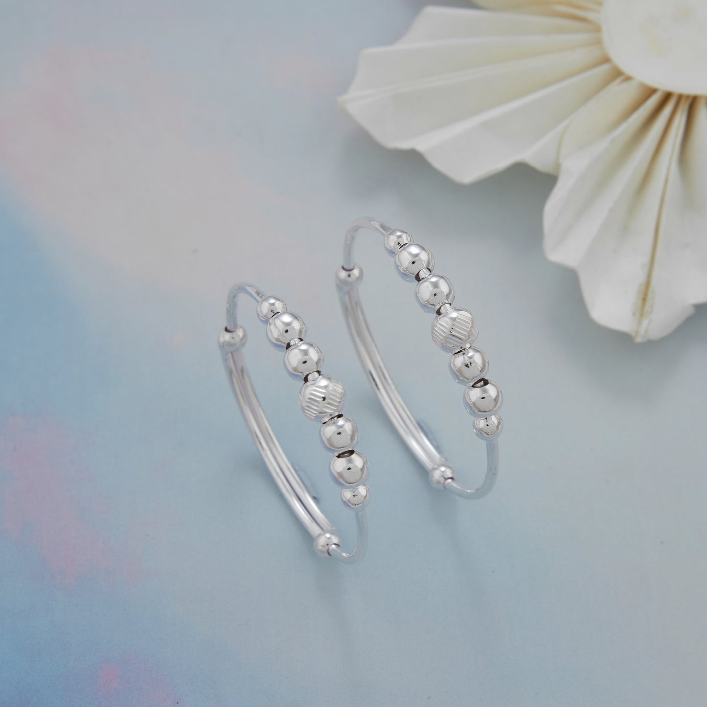 Nakshi Ball Baby Kadli Silver