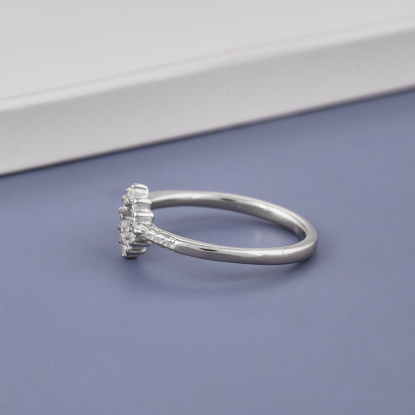 Ladies Diamond Shape Ring