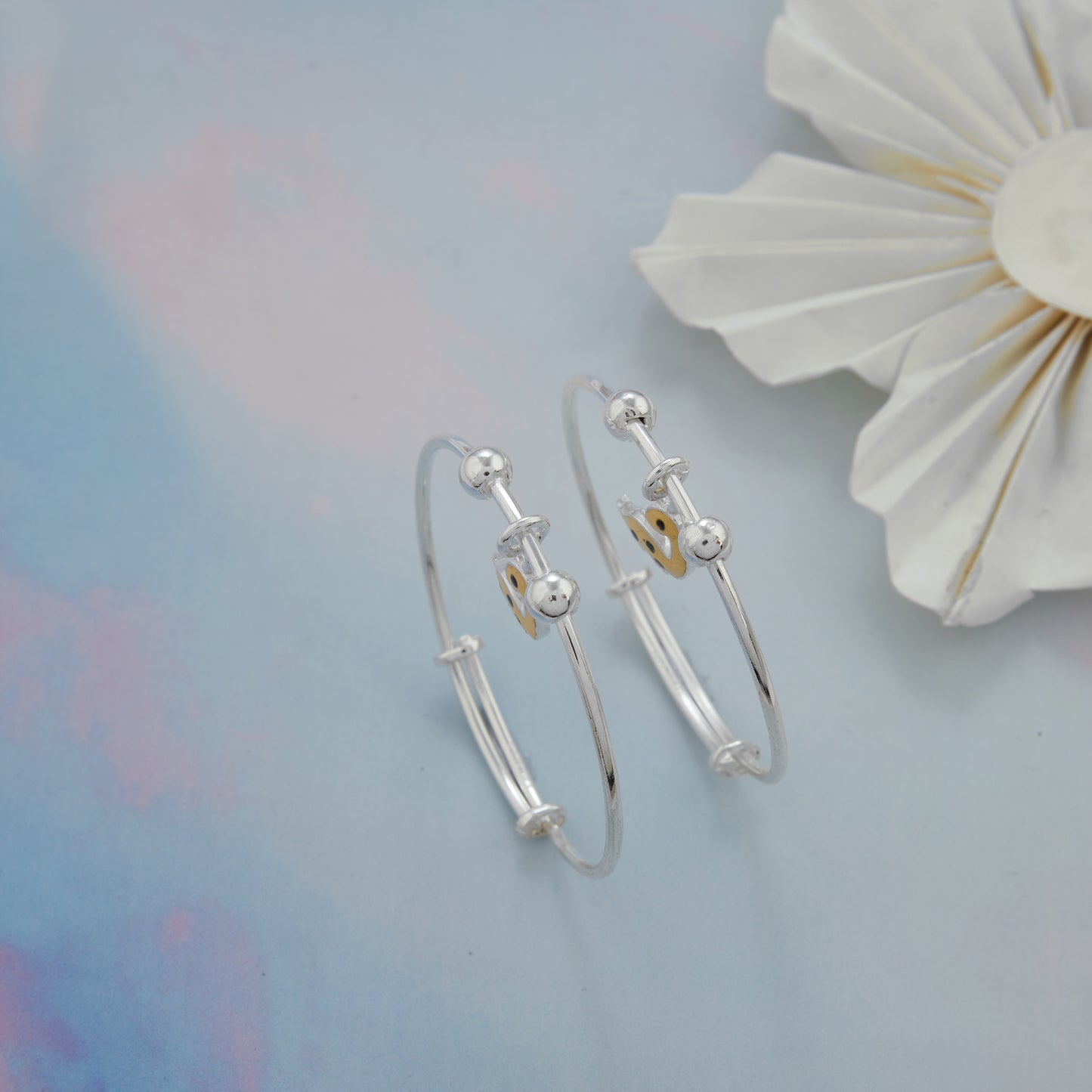 Dragon Dinosaurs Silver Baby Kadli