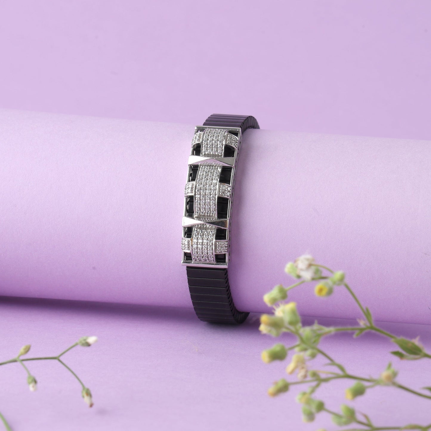 Diamond Silver Bracelate