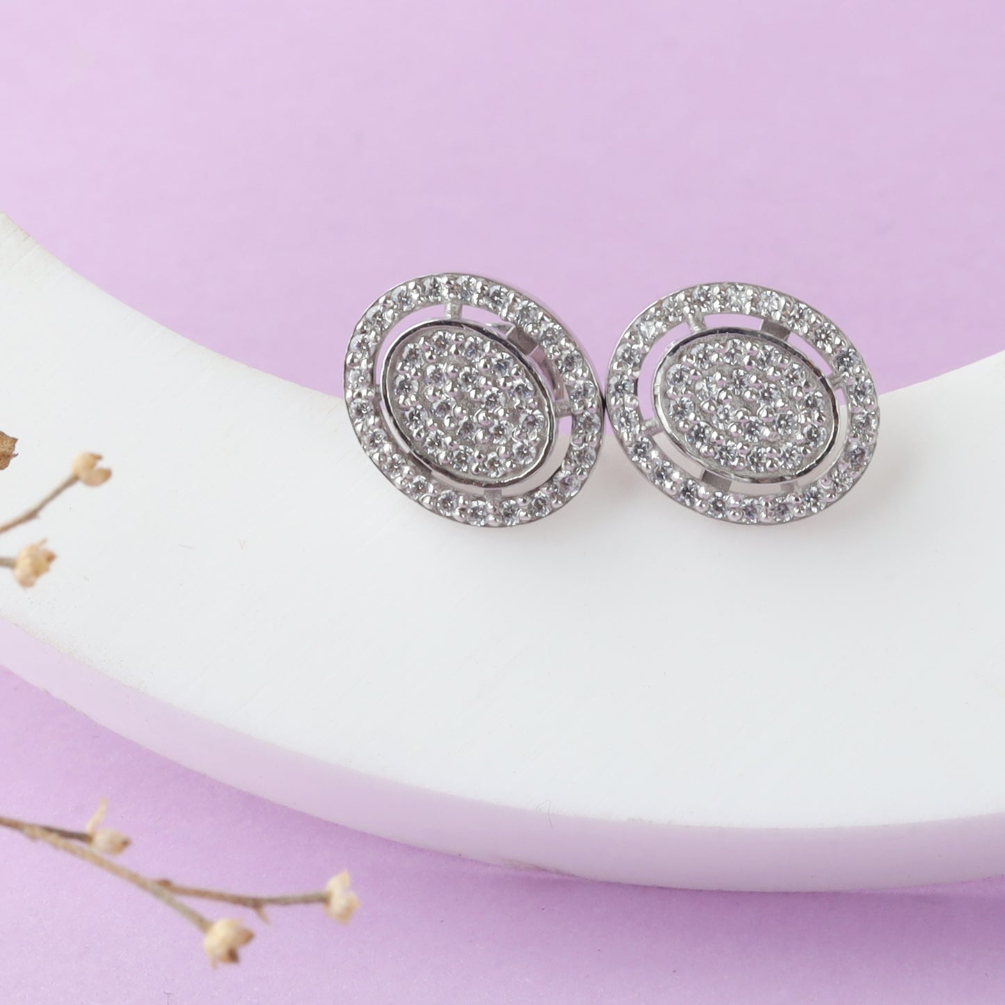 Hiny Silver Earrings
