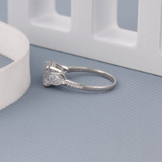 Ladies Square Diamond Ring