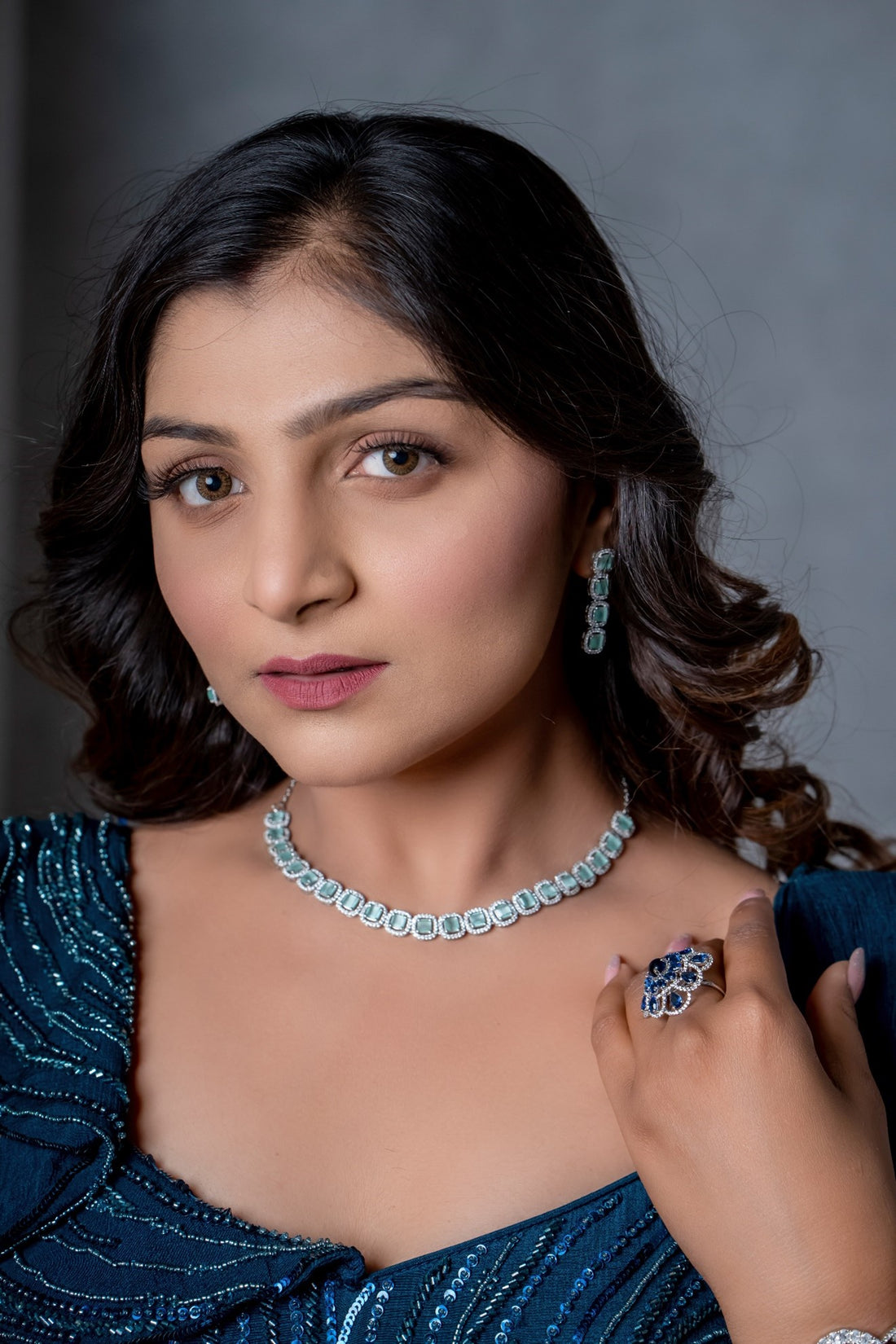 Tennis Diamond Necklace by Eevee: