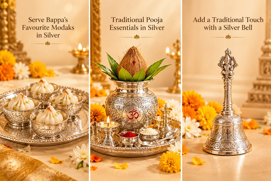 Ganesh Chaturthi 2026: Celebrate New Beginnings with the Timeless Beauty of Eevee Silver Jewellery