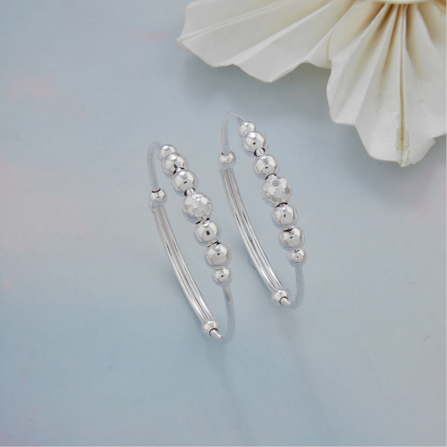 Nakshi Ball Baby Kadli Silver