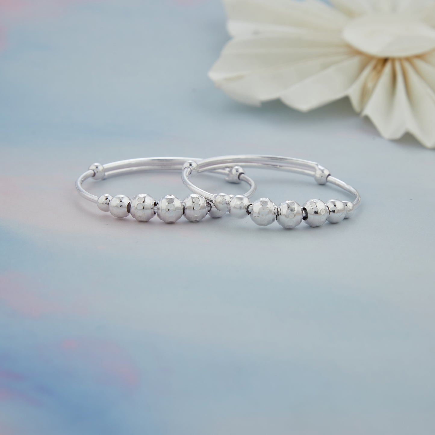 Nakshi Ball Baby Kadli Silver