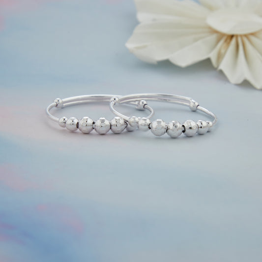 Nakshi Ball Baby Kadli Silver