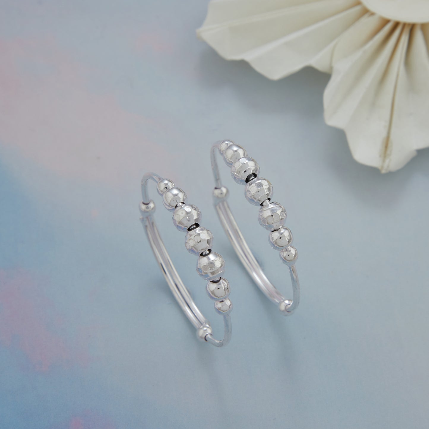 Nakshi Ball Baby Kadli Silver