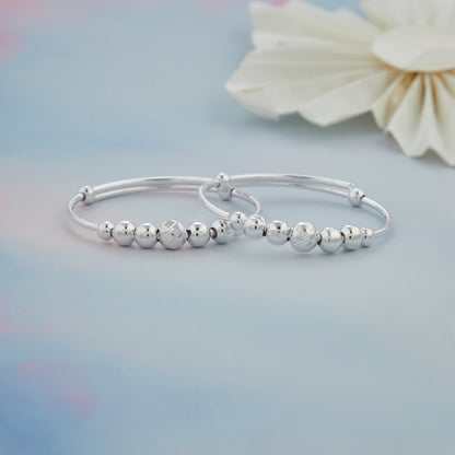 Nakshi Ball Baby Kadli Silver