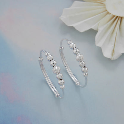 Nakshi Ball Baby Kadli Silver