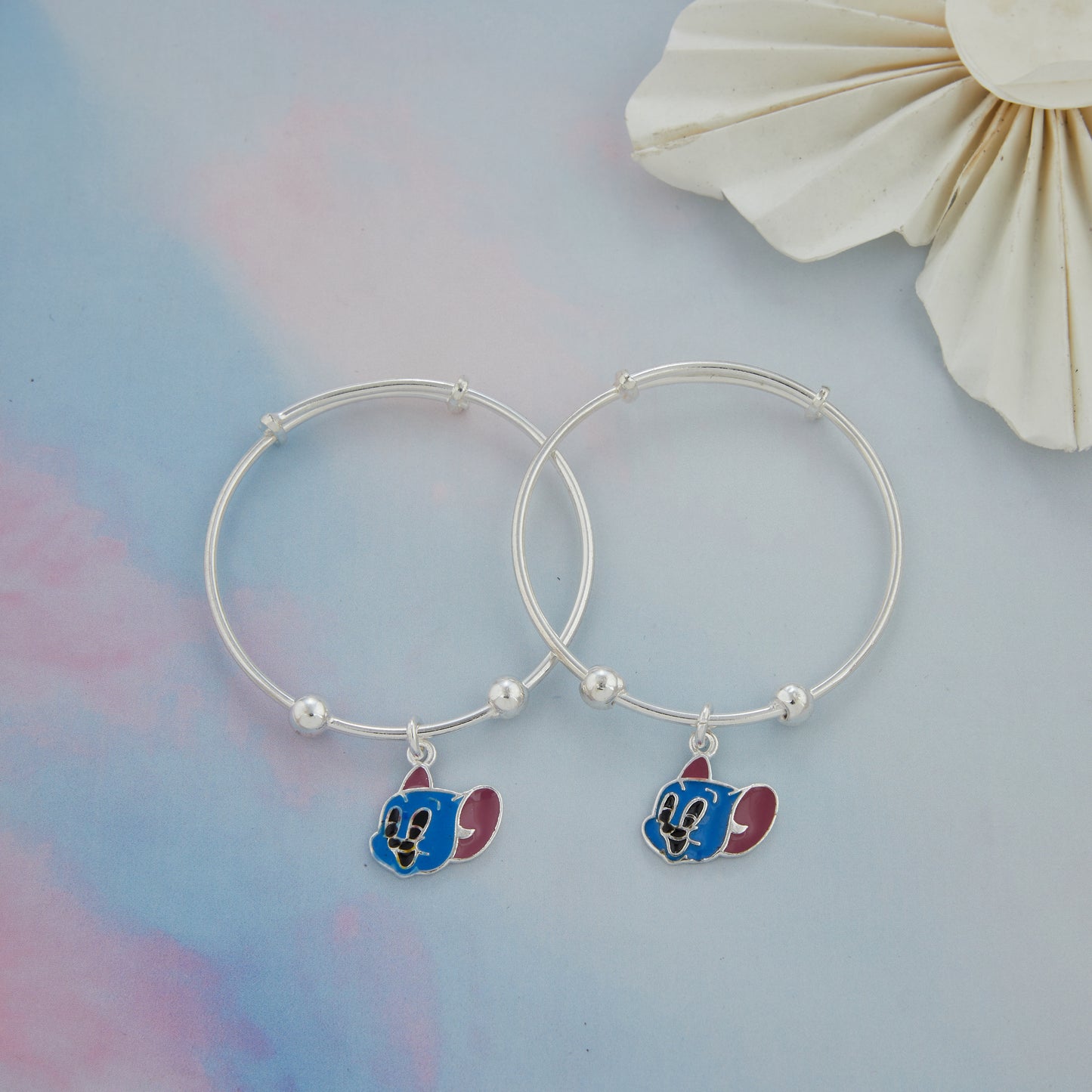 Jerry Charm Silver Baby Kadli