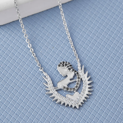 Mother Baby Chain Pendant