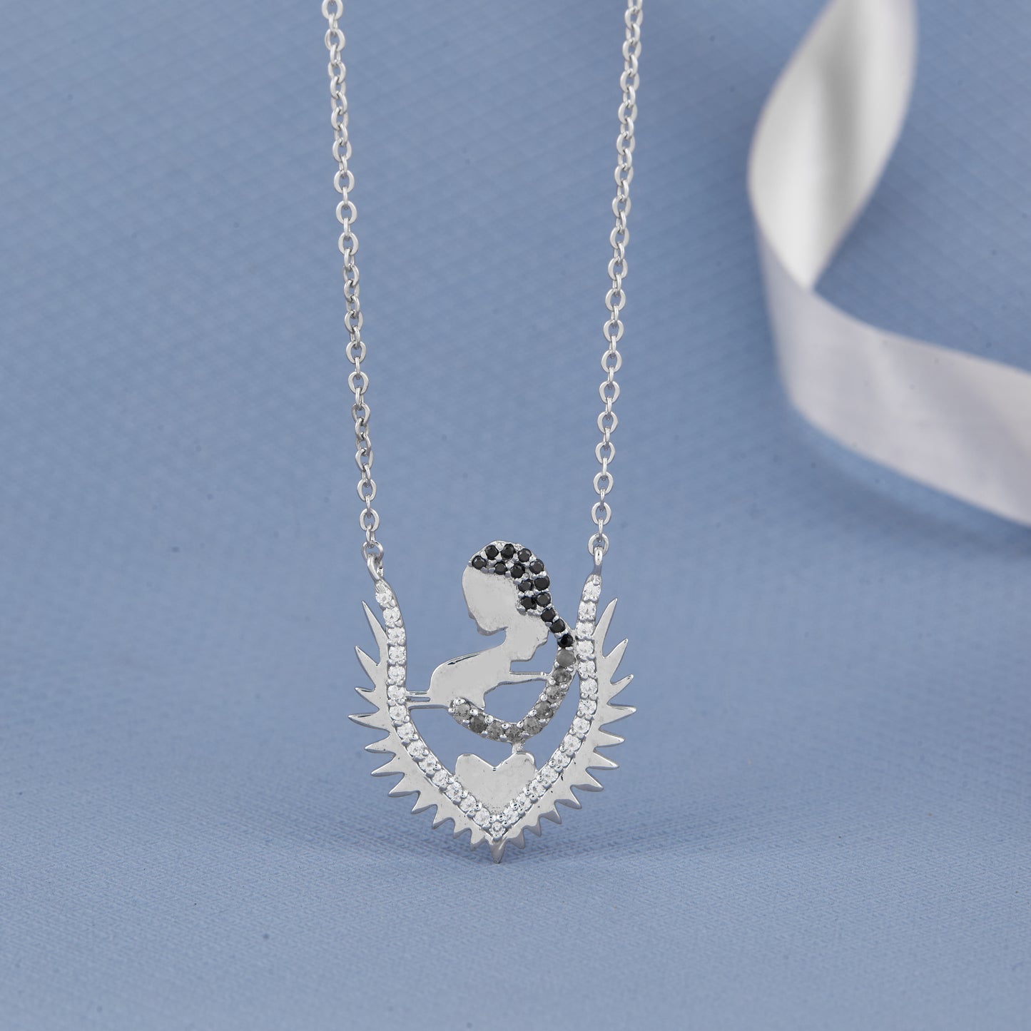 Mother Baby Chain Pendant