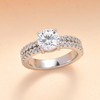American Diamond Engagement Solitaire Ring