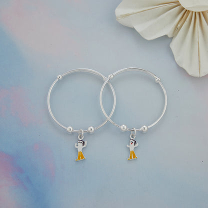 Chhota Bheem Charm Baby Silver  Kadli