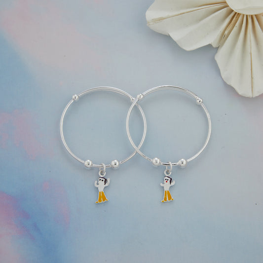 Chhota Bheem Charm Baby Silver  Kadli