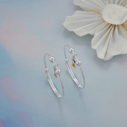 Chhota Bheem Charm Baby Silver  Kadli