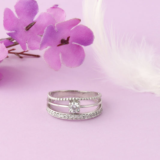 Sparkling Diamond Ring