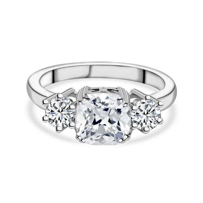 Meghan Markle Design Cubic Zirconia Ring