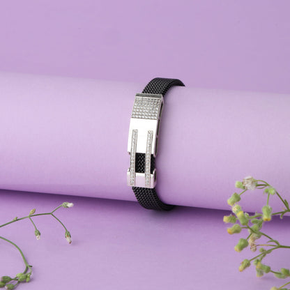 SILVER DIAMOND BRACELET