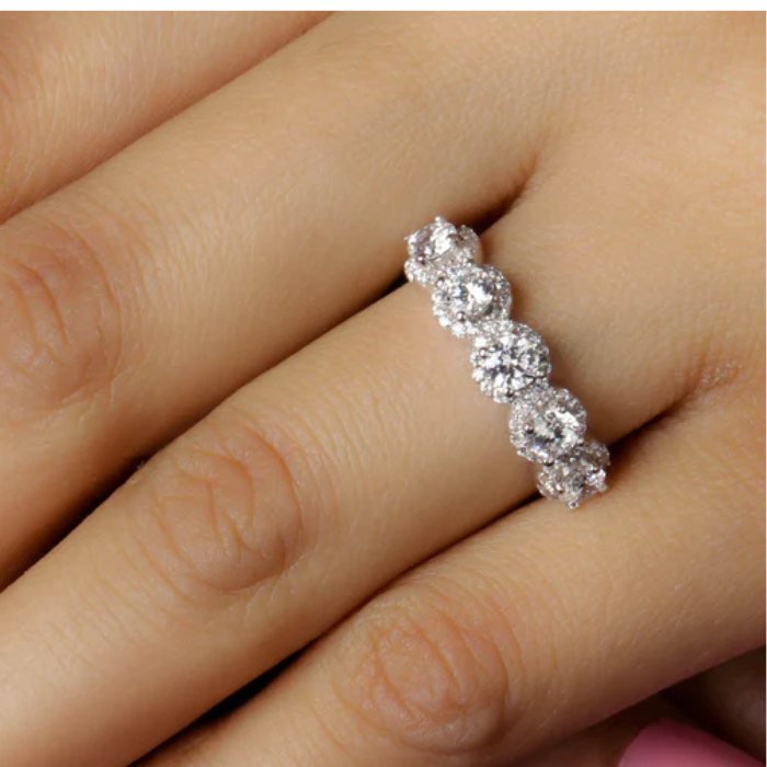 Five Stone Engagement Ring For Women