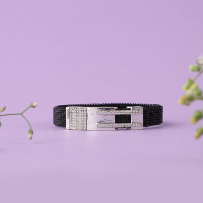Silver Sparkle Band