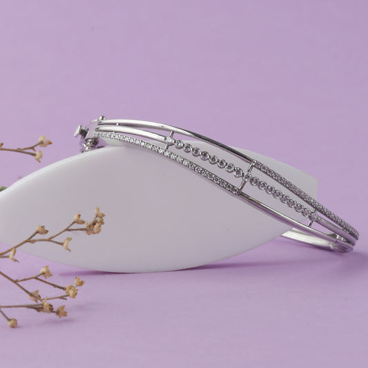 Stylish Diamond Bangle