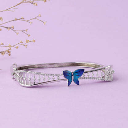 Silver Butterfly Bracelate
