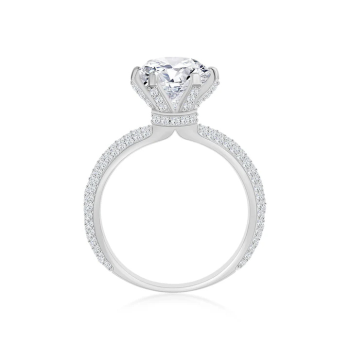 Sparkling Solitaire Ring