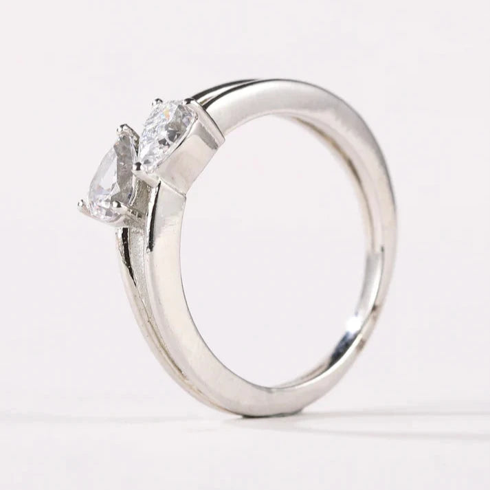 Open Pear Cut Ring