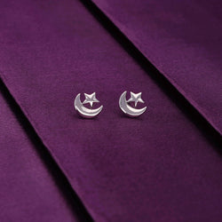 A Starry Arch Silver Children Earrings