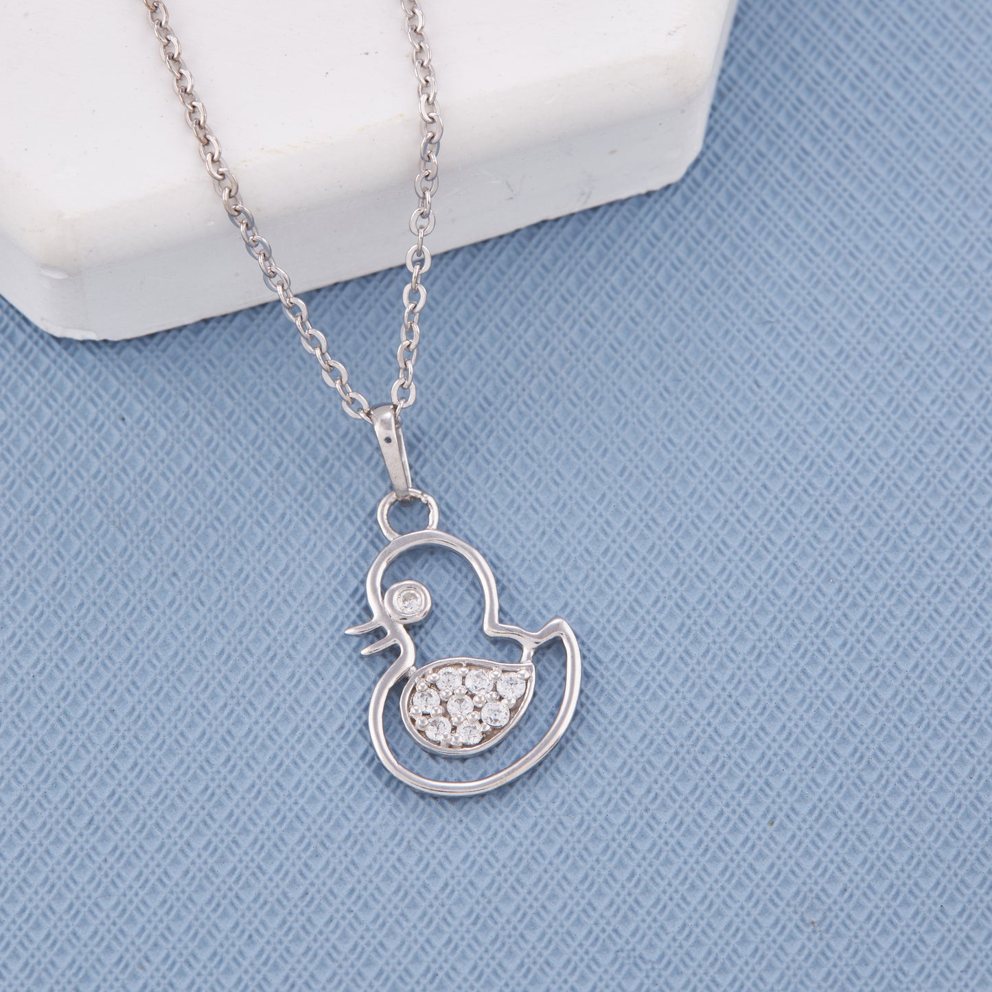 Pretty Baby Duck Chain Pendant