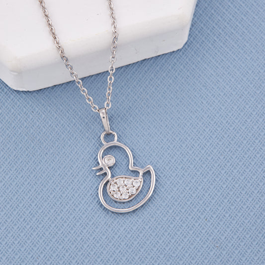 Pretty Baby Duck Chain Pendant