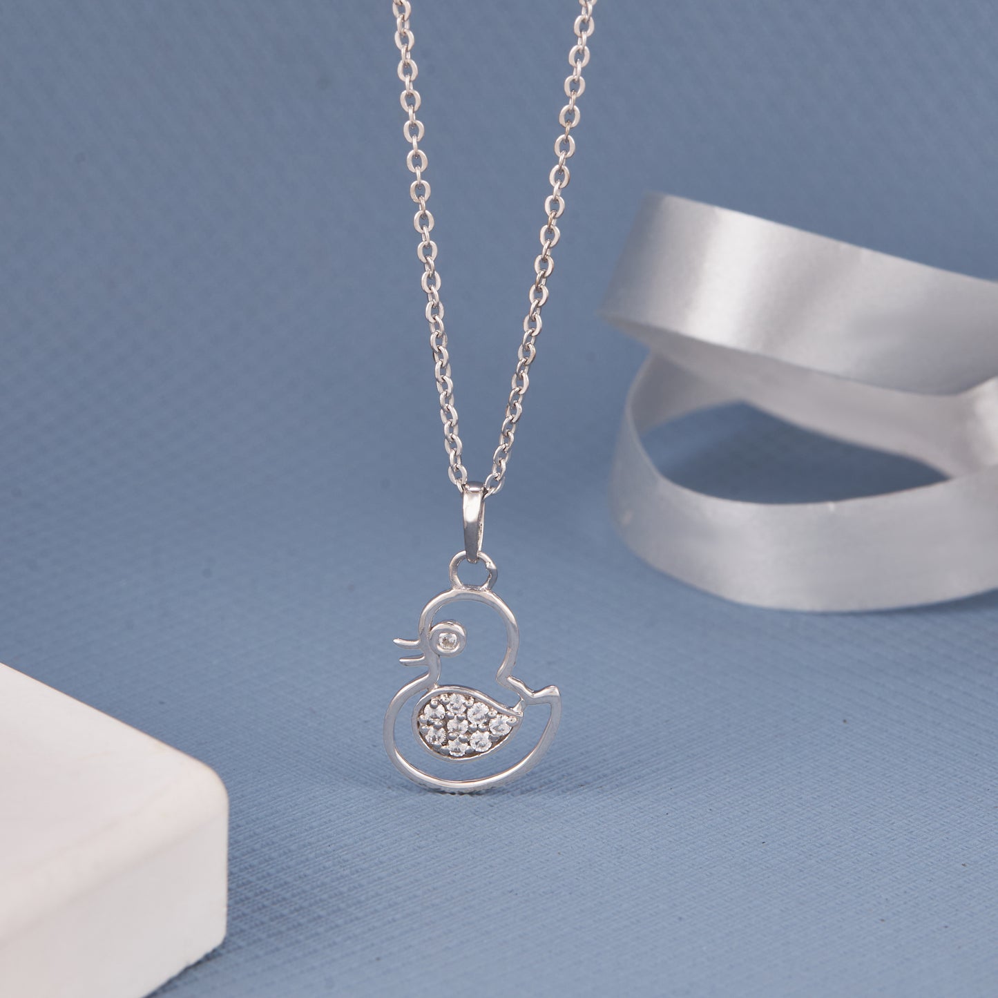 Pretty Baby Duck Chain Pendant