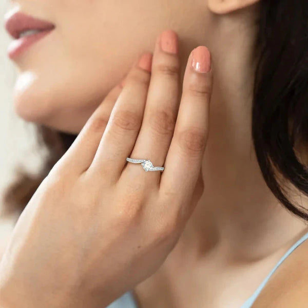 Solitaire Proposal Ring For Her