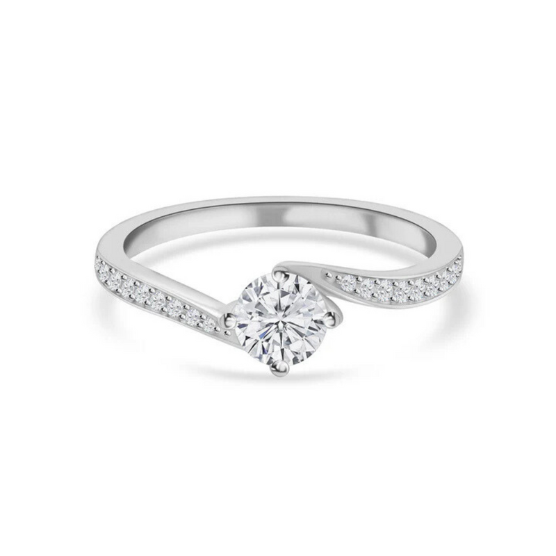 Solitaire Proposal Ring For Her