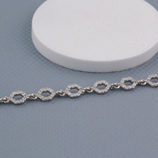 Silver Ladies Braclate