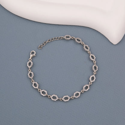 Silver Ladies Braclate