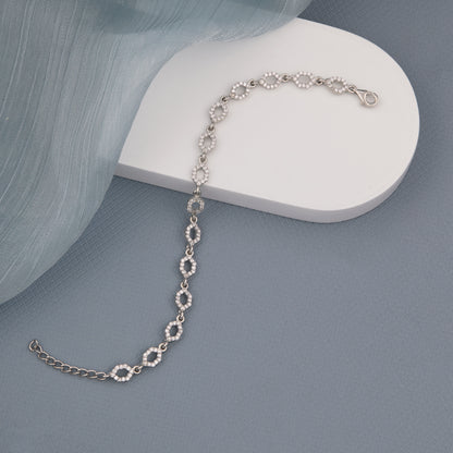 Silver Ladies Braclate
