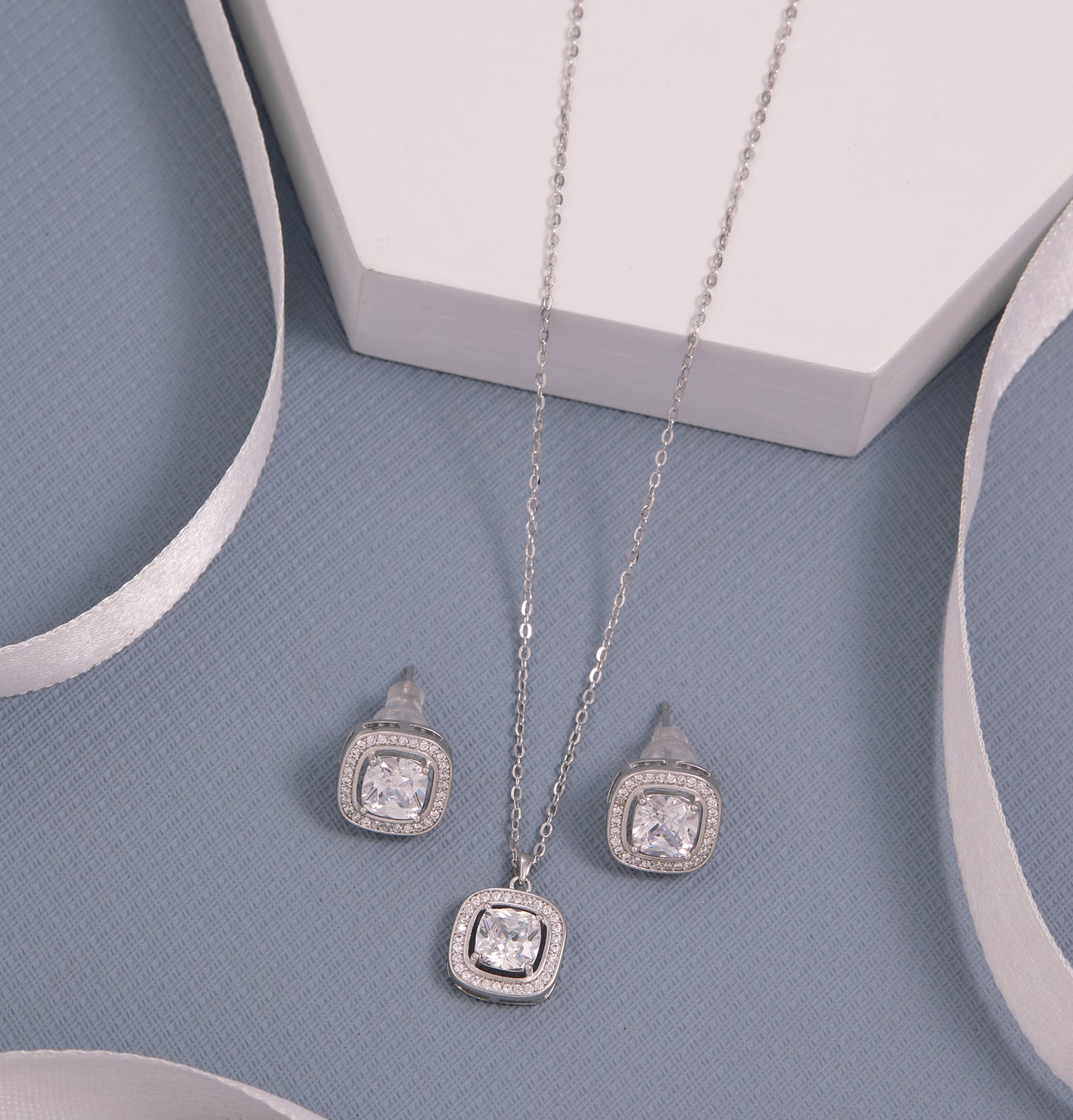 Square Chain Pendant
