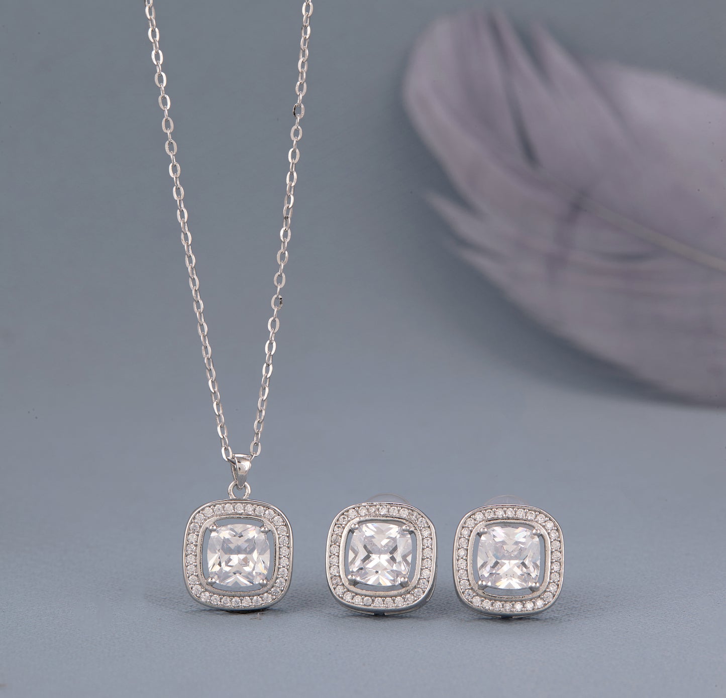 Square Chain Pendant