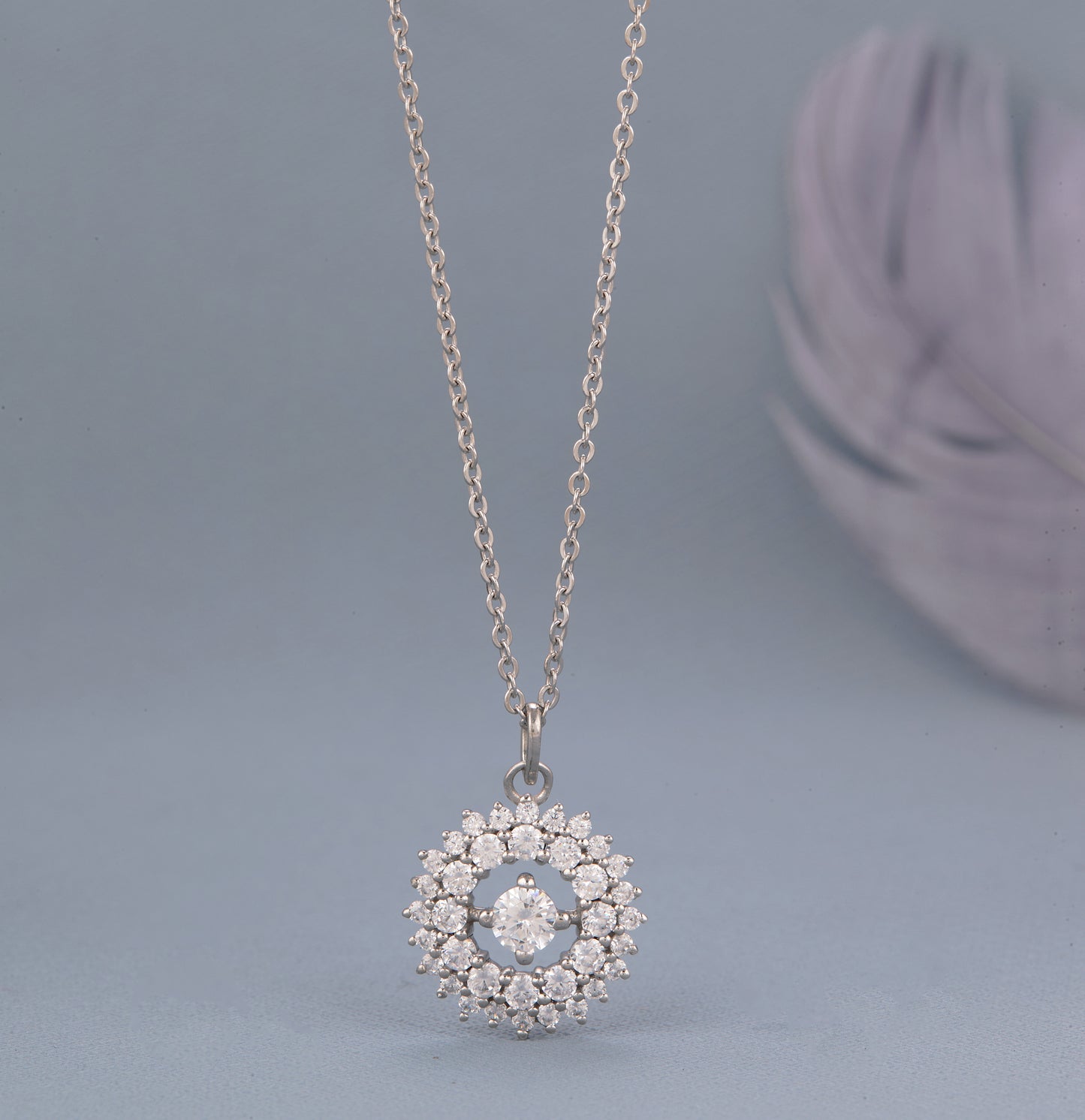 Round Chain Pendant