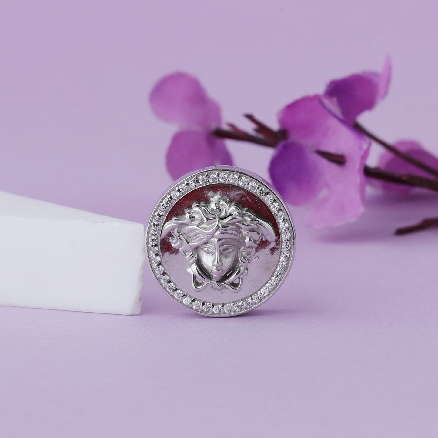 Heritage Silver Shirt Button