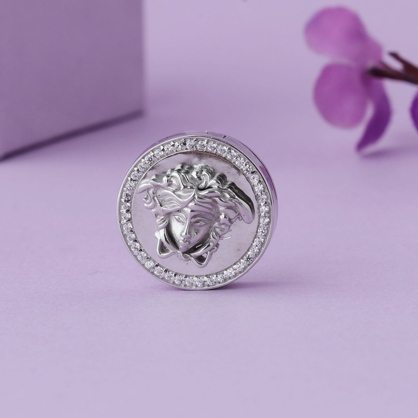 Heritage Silver Shirt Button