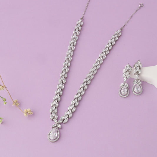 Unique Diamond Dazzle Necklace