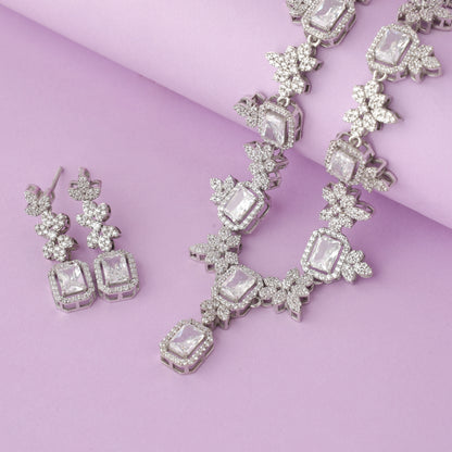 Silver Shimmer Necklace