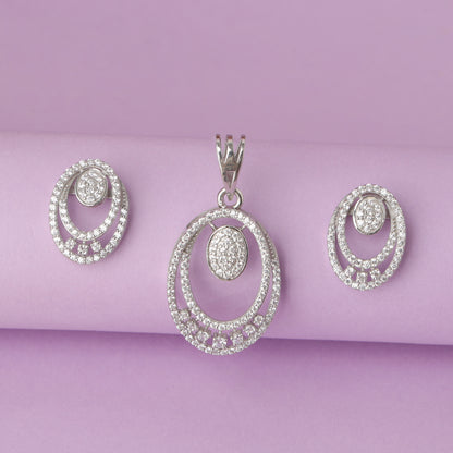 Unique Silver Chain Pendant