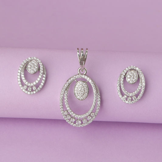 Unique Silver Chain Pendant